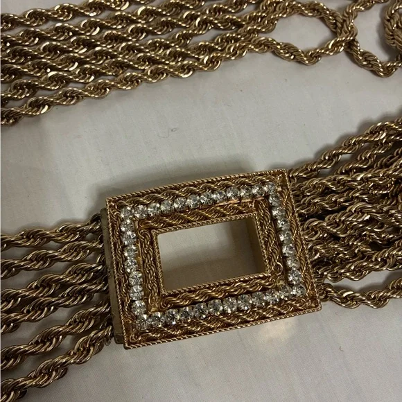 Zara Gold Chain Rope Belt - Picture 5 of 10